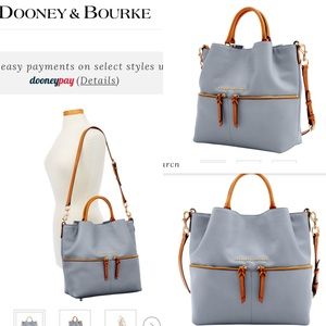 Dooney and bourke city large dawson satchel NWOT